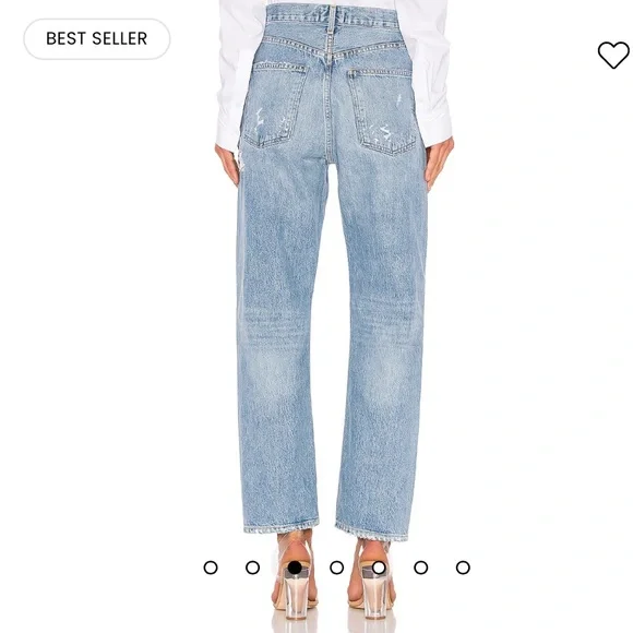 Agolde 90's Mid Rise Loose Fit in Fall Out - Picture 3 of 5